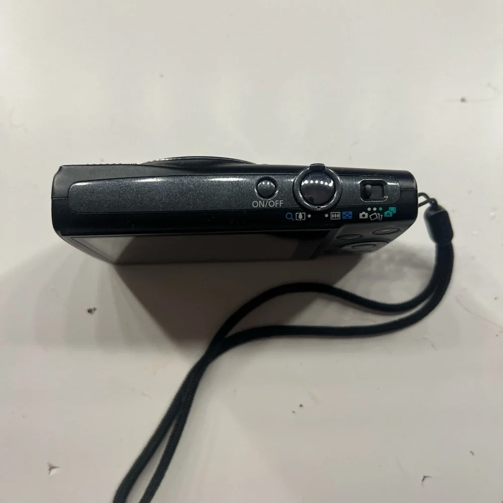 Canon PowerShot ELPH 340HS Black Digital Camera